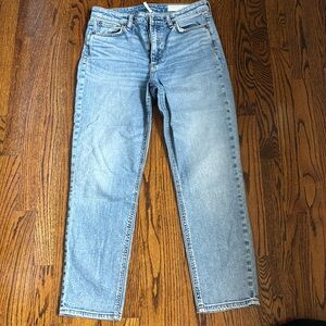 Rag N Bone Nina High-Rise Ankle Cigarette